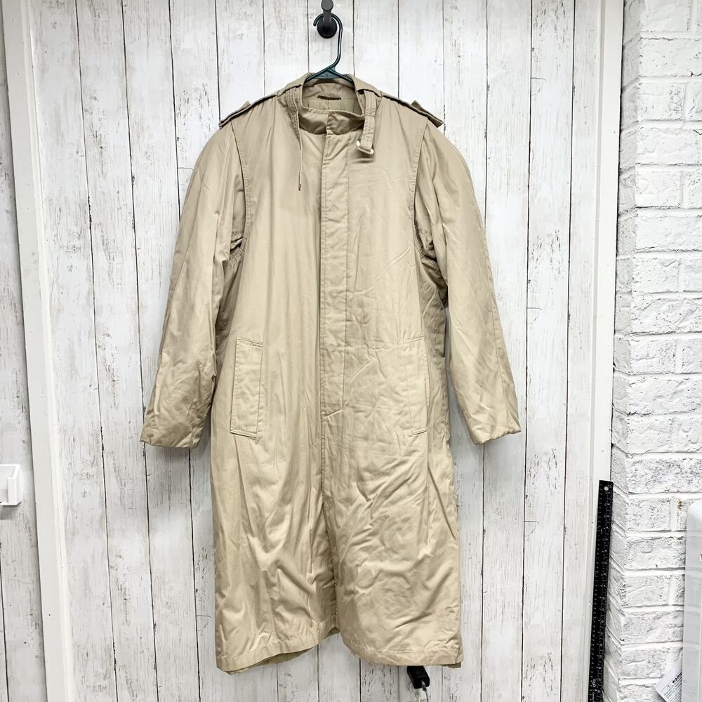 Vintage Forecaster International Jacket Women Size 18 Collared Full Zip Trench